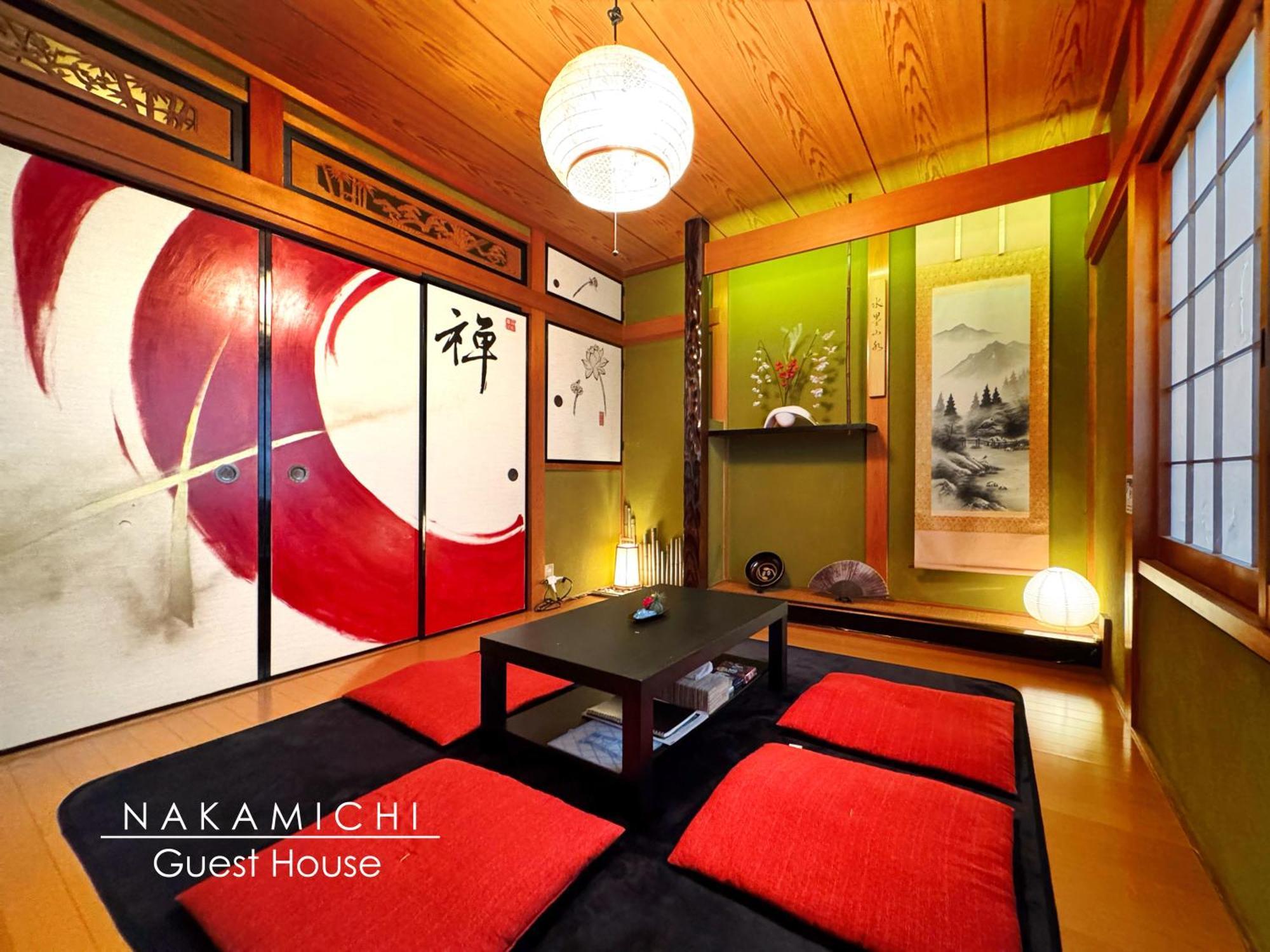 Guesthouse中道 โอซาก้า ภายนอก รูปภาพ